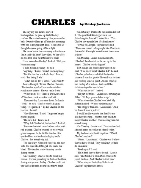 shirley jackson short stories pdf.